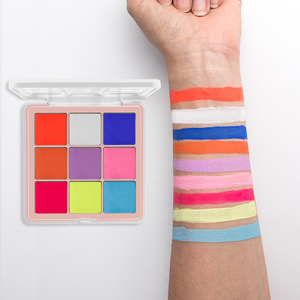 Palette d'eyeliner crème mat en 9 couleurs, eye-liner gel coloré imperméable longue durée pour un maquillage artistique - Product Image 2