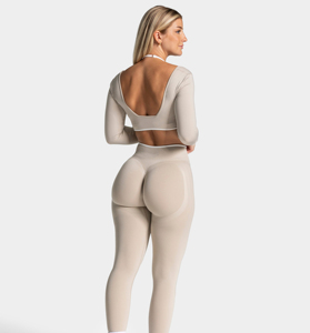 Women's <b>Yoga</b> Leggings High-Waist Tummy Control Quick Dry Features Custom Logo Workout <b>Pants</b> <b>Pockets</b> - Product Image 2