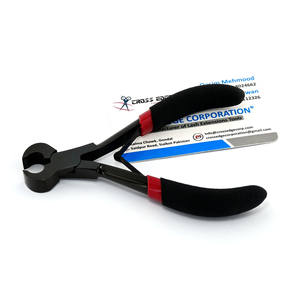 Ready Inventory Hair Extension Tools Keratin Bond <b>Cutter</b> Plier Rose Gold Color with Double Spring Removal of Hair Extensions - Product Image 3