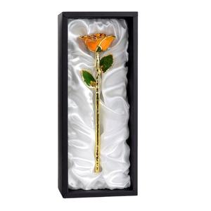 Rose jaune véritable plaquée or 24 carats, fleur éternelle, cadeau de luxe pour anniversaire, fête des amoureux, pour elle, femme, petite amie, maman - Product Image 1