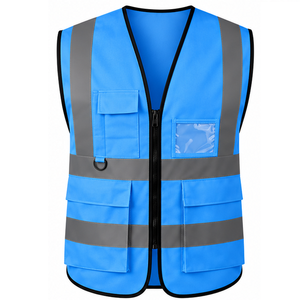 Chaleco de Seguridad de Alta Visibilidad Reflectante para Hombre, Fabricante Personalizado, Proveedor Mayorista, Almacén, Fábrica, Industrial - Product Image 1