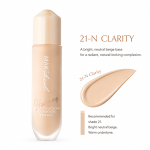 MAKEHEAL One PL Ampoule Glow <b>Foundation</b> 28g Plant Oil Hyaluronic Acid Korean <b>Foundation</b> SPF38 3 Shades K-Beauty - Product Image 3