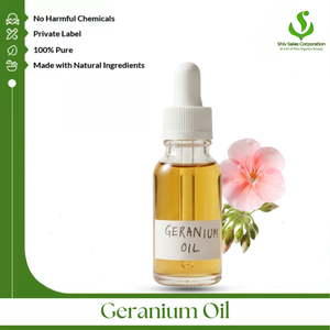 Proveedor de Aceite Esencial de Geranio a Granel, Ofrece Envases Listos para Exportación para la Fabricación de Cosméticos y Productos de Cuidado Personal - Product Image 1