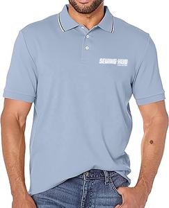 Chemises Polo pour Hommes en Coton 100% de Haute Qualité, Vente en Gros, Uni, Manches Courtes, Impression Numérique, Logo Personnalisé, Couleur Personnalisée - Product Image 6