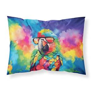 Nuevo ligero, supersuave, fácil de cuidar, ilustraciones decorativas, tamaño estándar, Hippie, Animal, loro, funda de almohada y funda de cojín - Product Image 1
