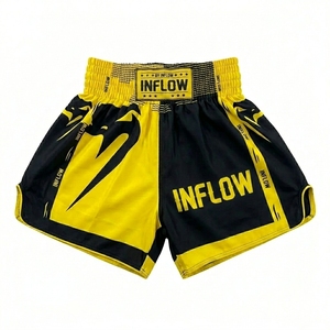 Pantalones Cortos de Boxeo MMA Venum para Hombre, Negros y Verdes, con Estampado por Sublimación, de Secado Rápido, de Poliéster, para Artes Marciales Mixtas, Corte Regular - Product Image 6