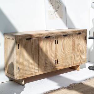 Aparador de Madera de 4 Puertas Vandana Arista Astra para Interiores y Exteriores Modernos y Elegantes - Product Image 3