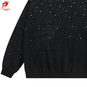 Sudaderas con Capucha Deportivas Casuales para Hombre con Pedrería, Material Transpirable, Costuras Duraderas y Apariencia Moderna y Elegante - Product Image 4