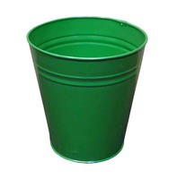 Poubelle en métal durable pour salle de bain, bureau, chambre et cuisine