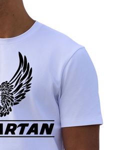 Mens <b>White</b> Graphic Print T Shirt Casual Short Sleeve Cotton <b>Tee</b> Crew Neck Summer Streetwear Fashion Comfortable Everyday Wear - Product Image 5