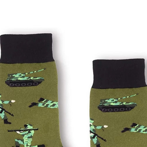 High Quality <b>Men</b> Dress <b>Socks</b> Different Colors Cartoon Pattern Wholesale Custom Made <b>Winter</b> Wear Polyester Cotton Spandex Blend - Product Image 5