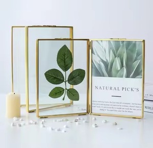 Polished Metal Glass Photo <b>Frame</b> Wall Display <b>Picture</b> Holder Home Interior Decor - Product Image 5