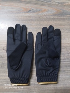 ถุงมือขี่ม้าสีดำเทาทองตาข่ายหนังสังเคราะห์ไนลอนสแปนเด็กซ์ guantes Para montar A caballo reithandschuhe - Product Image 3