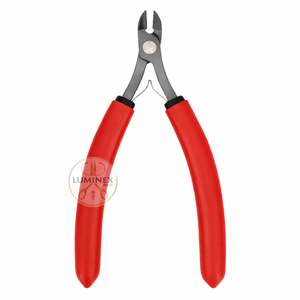 Pince coupante ovale moyenne à tête plate, coupe-fil de précision, outil à main professionnel en acier inoxydable de haute qualité, léger, OEM - Product Image 3