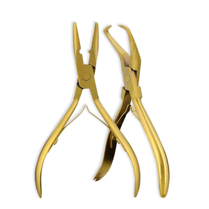 High Quality Hair Extension Plier Kit for Micro Link Beads <b>Crimping</b> and Opening Tool for Hair Extension Installation - Product Image 4