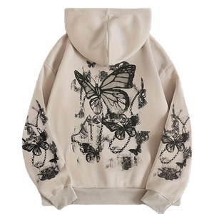High Quality Eco-Friendly Anti-Wrinkle Oversize Hoodie <b>Thick</b> <b>Fleece</b> Drop Shoulder Boxy Fit Hooded Sweatshirt Unisex Pullover - Product Image 2
