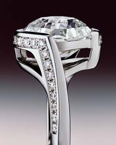 Juego de Anillos de Tres Piezas con Moissanita y Plata S925, Joyería de Alta Gama, Diseño Ojo de Caballo, Regalo de Joyería con Diamantes Mosan - Product Image 3