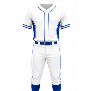 Uniforme de baseball pour hommes à la mode, personnalisable, prix bas, polyester de haute qualité, respirant, vêtements de sport d'extérieur - Product Image 1