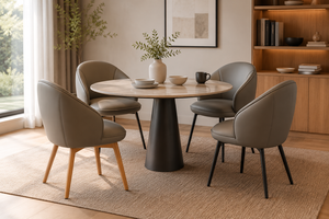 Luxury Designer Fabric Accent Armchair with High-Resilience HR Foam and American <b>Oak</b> Wood <b>Frame</b> for Hotel Lobby Home Office - Product Image 2