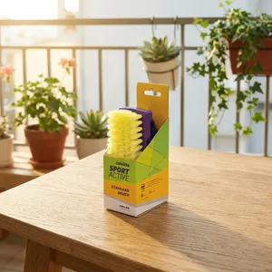 แปรงขนไนลอนด้ามพลาสติก COLOLITE สำหรับทำความสะอาดรองเท้าและรองเท้าผ้าใบ - Product Image 3