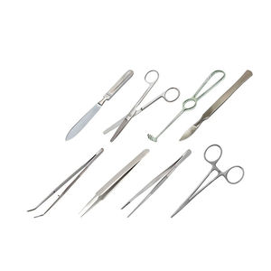 High Quality Stainless Steel Mouse Dissecting Kit 8 Pcs Basic Rodent Veterinary Surgery <b>Instrument</b> Set CE ISO By Grip Surgical - Product Image 4