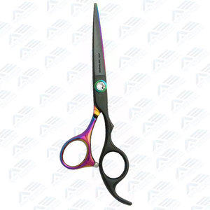 Ciseaux de coiffure professionnels Blackbow 5.5 en acier 440C – Instruments de coupe de cheveux de qualité supérieure - Product Image 4