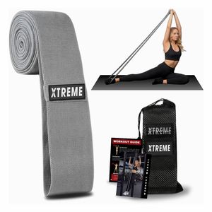 Ensemble de bandes de résistance en polyester pour entraînement des hanches et fessiers à domicile, 2 m de long, pour exercices de gym - Product Image 6