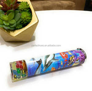 Cadeau promotionnel classique en plastique, kaléidoscope liquide, 3,5x15 cm, logo personnalisable pour les événements et les cadeaux - Product Image 6