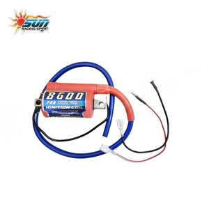 คอยล์จุดระเบิดอเนกประสงค์ SUN RACING รุ่น 8600 คุณภาพสูง สายทองแดง ทนความร้อนสูง ผลิตในไต้หวัน สำหรับรถจักรยานยนต์ - Product Image 1