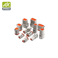 Connecteur de câblage automobile mâle/femelle Deutsch DT04-2P/3P/4P/6P/8P/12P-E004 DT06-2S/3S/4S/6S/8S/12S-E004 avec joint de borne, série DT