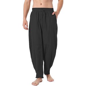<b>Drawstring</b> Loose Fit Men's Pants and <b>Trousers</b> Casual Comfortable Elastic Waist Everyday Wear - Product Image 5