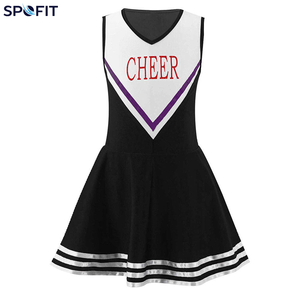 Uniformes de cheerleading haut de gamme, technologie anti-transpiration, tissu respirant, costume de cheerleader, design personnalisé - Product Image 2