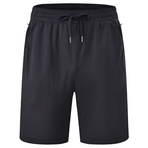 Ropa Deportiva para Hombre de Alta Calidad, Ecológica, de Poliéster Sólido Transpirable, Pantalones Cortos Deportivos Personalizados con Cierre para Correr y Gimnasio - Product Image 1