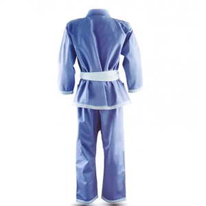 Premium Karate Gi Outfit Designed for Comfort, Flexibility, and Performance with Adjustable Red Waist Belt - Product Image 2