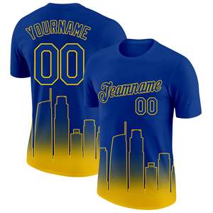 เสื้อเบสบอลแบบซับลิเมชั่นสั่งทำรุ่นใหม่ล่าสุด ผลิตจากโพลีเอสเตอร์ 100% แห้งเร็ว ชุดทีมพร้อมปักชื่อและหมายเลขส่วนตัว รับผลิตแบบ OEM - Product Image 1