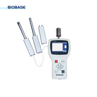 Compteur de particules de poussière laser portable Biobase, écran LCD couleur haute résolution 480*320, compteur de particules de poussière pour laboratoire