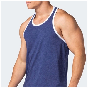 Men's Quick Dry Activewear Fitness Tank <b>Tops</b> Custom Made Oversized Breathable in Different <b>Sizes</b> <b>Plus</b> <b>Size</b> Included - Product Image 5