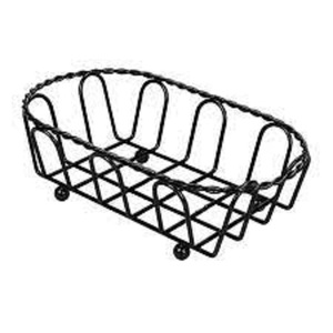 Round Shape Design Metal <b>Wire</b> <b>Storage</b> <b>Basket</b> Black Bowl Shape Multi Purpose Neatening Organizer Customized Designed Metal <b>Basket</b> - Product Image 2