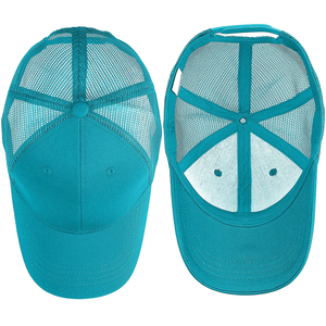 หมวกแก๊ปตาข่ายแบบ Trucker รุ่นใหม่ สำหรับทุกเพศ 6 แผง ปรับขนาดได้ สไตล์ลำลอง สำหรับผู้ใหญ่ หมวกสตรีทแวร์ พร้อมบริการ OEM - Product Image 5