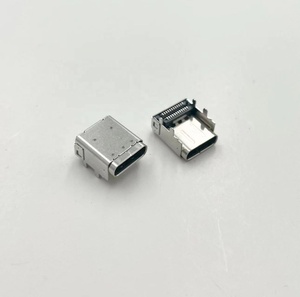 Conector hembra de 24 pines USB tipo C 3,1 SMT Compatible con computadora de impresora y placa electrónica - Product Image 2