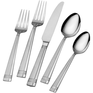 Juego de Cubiertos Minimalistas de Acero Inoxidable con Acabado Espejo, Aptos para Lavavajillas, para Bodas y Cenas - Product Image 2