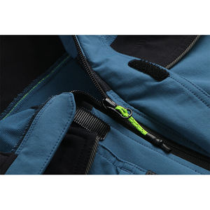 Conjunto de Ropa de Trabajo Reflectante de Alta Visibilidad en Amarillo y Azul Marino, Camisa de Seguridad de Manga Larga y Pantalones Cargo, Traje de Construcción e Ingeniería - Product Image 6