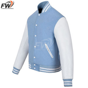Chaquetas de Hombre Estilo Versity Moderno y Único, Tallas Grandes, Chaqueta de Alta Calidad para Hombre, Cómoda, con Cuello en V, Chaquetas Versity para Hombre - Product Image 2