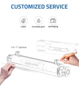 55W 12 GPM <strong>UV</strong> Water Purifier Commercial High-Flow Drinking Water Purification <strong>UV</strong> Water <strong>Filter</strong>