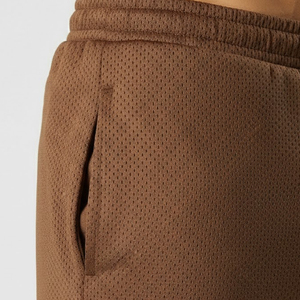 Pantalones Cortos de Malla de Secado Rápido para Hombre, Estilo Casual, MOQ Bajo, Nuevo Estilo 2026, Tela Suave, Corte Regular, para Uso en Exteriores - Product Image 5