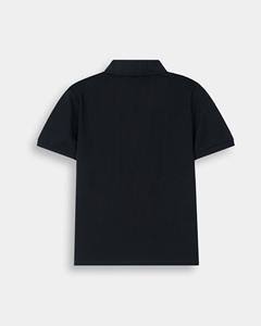 T-shirt décontracté respirant 100 % coton pour homme, manches courtes, col tricoté, logo personnalisé brodé, vente en gros, OEM - Product Image 3