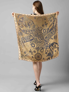 women <b>Silk</b> Pocket <b>Square</b> <b>Scarf</b> Paisley Floral Dot Digital Print Custom Handkerchief Wedding Party Fashion Manufacturer - Product Image 2