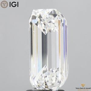 ห้องปฏิบัติการ CVD เพชรสีมรกต4.50กะรัตปลูก11.24มม. สีอีจิ้ VS1ชัดเจนได้รับการรับรองสำหรับการสะสมเครื่องประดับที่มั่งคั่ง - Product Image 6