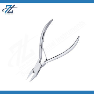 Wide Jaw Cuticle Nipper Stainless Steel Manicure <b>Set</b> Curved Blade Toenail Ingrown Cutter Professional Nail Care <b>Tool</b> Kit - Product Image 4