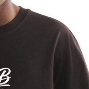 Camiseta Básica de Algodón para Hombre, Corte Holgado, Suave y Duradera, Manga Corta, Informal, para Estilo de Vida, Ropa Urbana y Uniformes de Equipo - Product Image 6